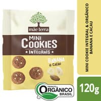 Biscoito Mae Terra Banana e Cacau